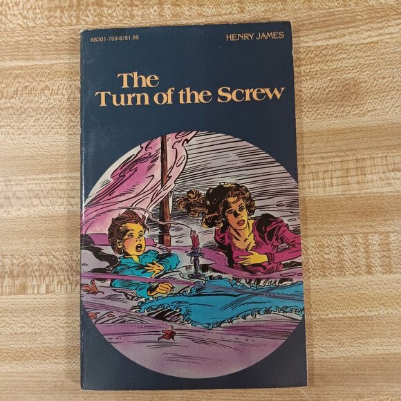The Turn Of The Screw Henry James 1984 B&W Pocket Classics Comic Paperback VTG - Picture 1 of 10